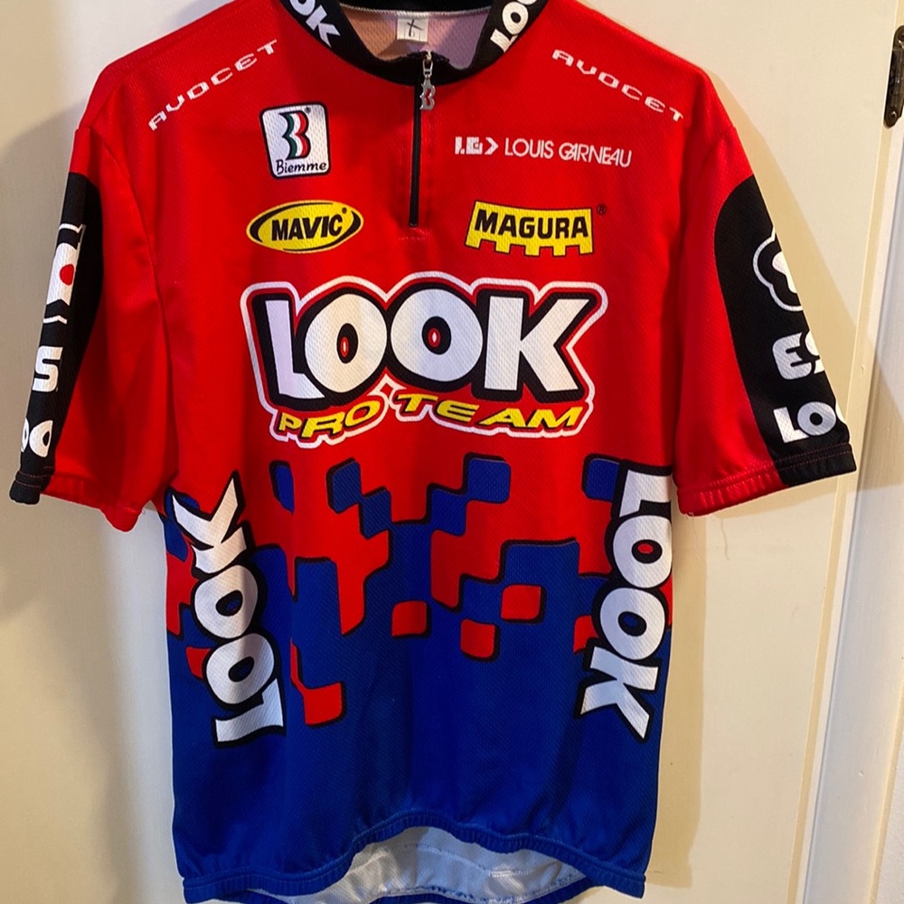 Look pro team cyclists jersey XXL 54